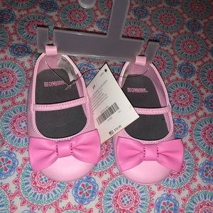 New! Gymboree Pink soft sole baby girl shoes